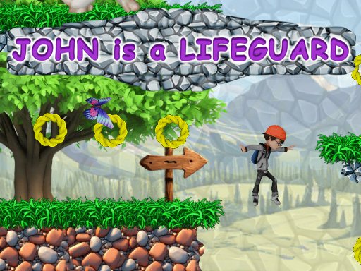 John is a lifeguard Action RPG